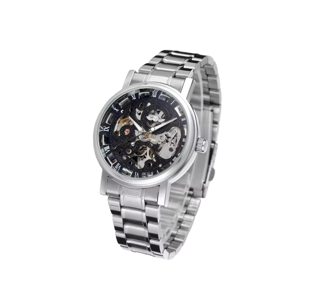 Winner Hawk (Automatic) - Silver/Black