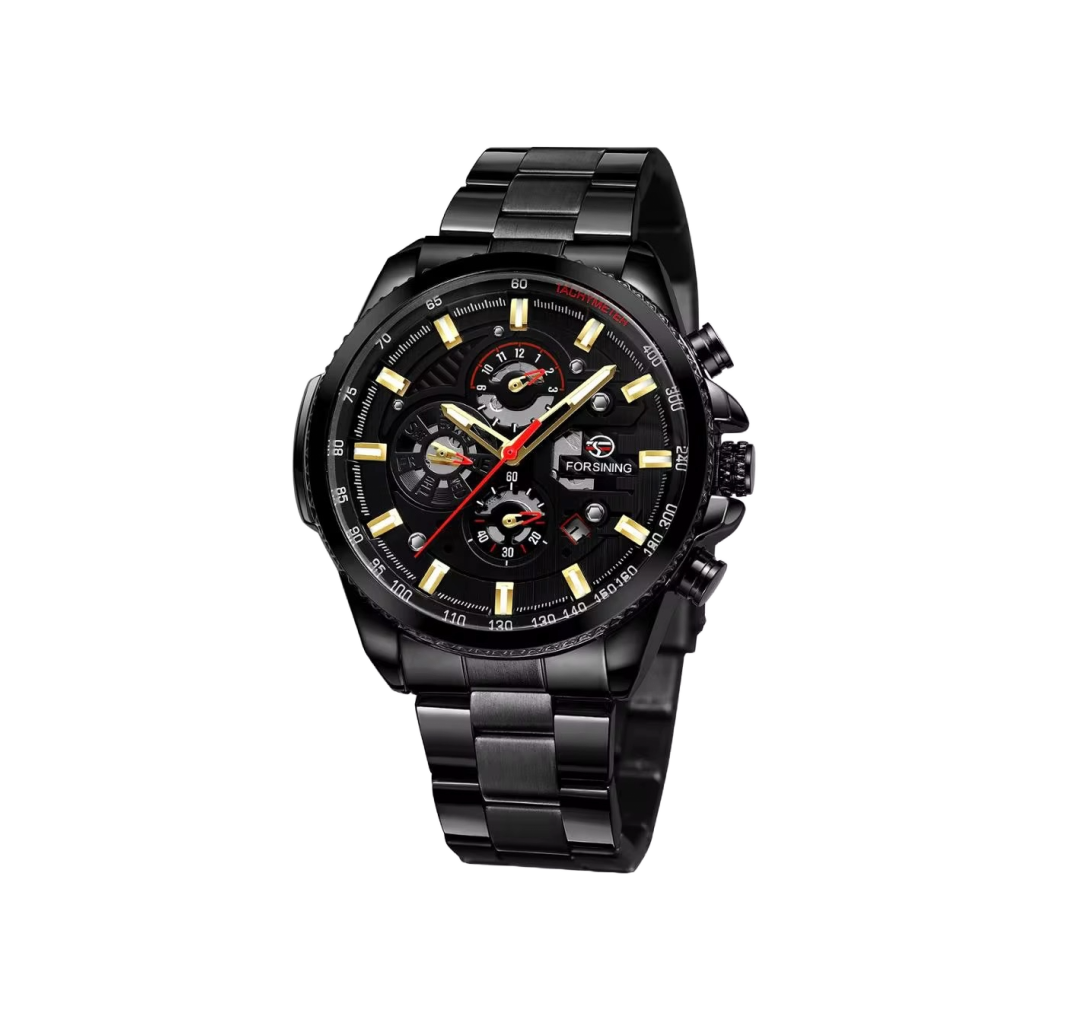 Forsining M4 Luxury -Black (Automatic)