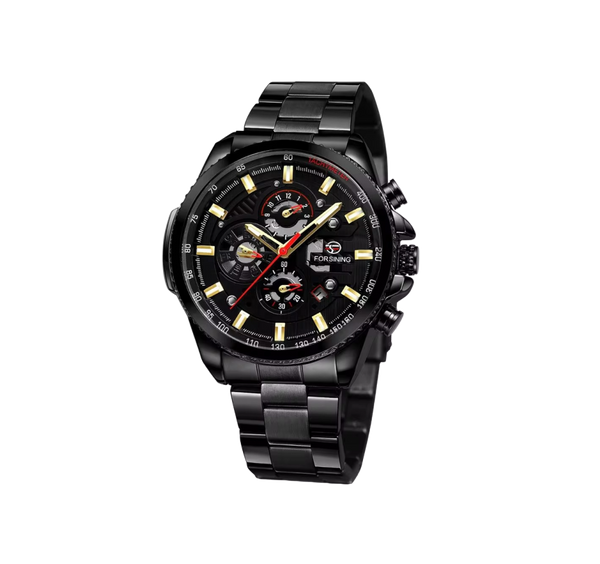 Forsining M4 Luxury -Black (Automatic)