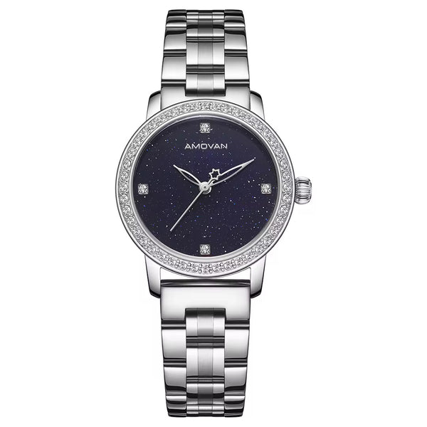 Amovan Midnight - Blue (Women's Watch, Quartz)
