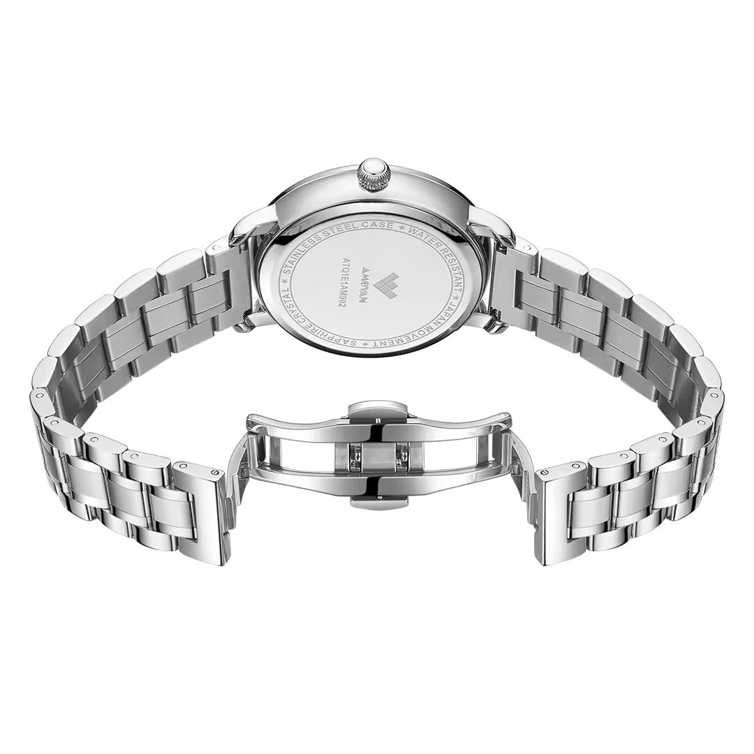 Amovan Midnight - Blue (Women's Watch, Quartz)