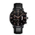 Amovon - Leather strap (Quartz, 43mm)